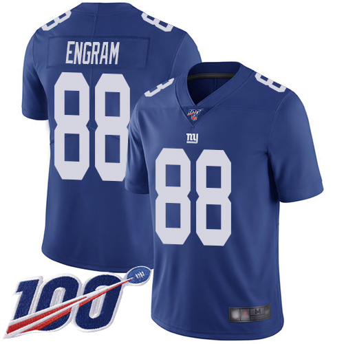Men New York Giants #88 Evan Engram Royal Blue Team Color Vapor Untouchable Limited Player 100th Season Football NFL Jersey->new york giants->NFL Jersey
